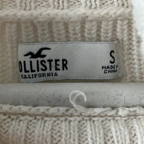 Soft and cropped ivory sweater - Picture 4 of 4